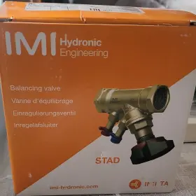 Imi Hydronic Engineering 52851540 Stad Pn25 Npt Dn40 Ametal Balancing Valve Mpn