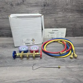 396-c Imperial Refrigeration Air Conditioning Service Manifold 3-36 Inch Hoses
