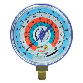 451-cb Imperial Gauge 2-1/2 In Dia Low Side Blue 350 Psi