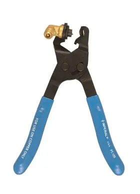 Pt109 Imperial 699244210995 Tool Kwik Vise Refrigerant Recovery For Use With 1/4 Inch To 1/2 O.d