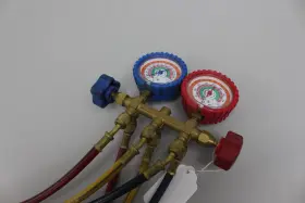 R404a Imperial 845c Gauge Set 2-valve High Capacity R410a R22 And