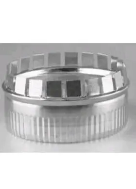 Gv0843 Imperial Mfg Group Usa Inc New Iimperial Manufacturing 6 Inch Galvanized Round Crimped Starting Collar Gv0843 Imperial Mfg Group Usa Inc New Iimperial Manufacturing 6 Inch Galvanized Round Crimped Starting Collar