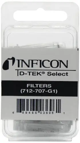712-707-g1 Inficon 689466036961 Replacement Filter Cartridges For D-tek Stratus D-tek3 And D