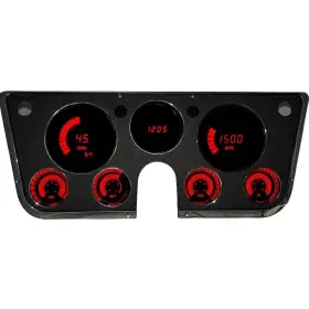 Ft72 Intellitronix 818731014544 Corp. Chevy Truck Ft67 - Led Digital Bargragh Gauge Panel Red Ft72 Intellitronix 818731014544 Corp. Chevy Truck Ft67 - Led Digital Bargragh Gauge Panel Red