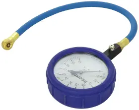 360060 Intercomp 099998223317 4 Inch 60 Psi Glow Air Pressure Gauge #2