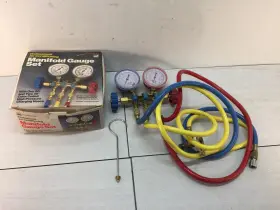 Interdynamics 048168024353 Id Pro Mf-3 Ac Manifold Gauge Set 1-60 Inch 2-36 Hoses