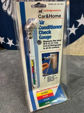 Gp-10cs Interdynamics 048168027231 - Air Conditioning Check Gauge Home/auto R-12/22/134a Gp-10cs Interdynamics 048168027231 - Air Conditioning Check Gauge Home/auto R-12/22/134a