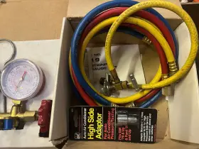 5719 Interdynamics Professional Air Conditioning Manifold Gauge Set #3
