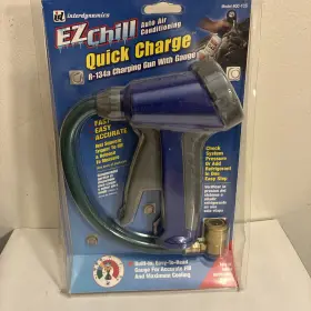 Qc-1cs Interdynamics Ez Chill Auto A/c Quick Charge R-134a Charging Gun With Gauge