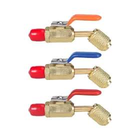 Jahyshow 883148874883 Manual Shut-off Valve 1/4 Inch Sae For Refrigerant-filled Hoses Or Manifolds New #2 Jahyshow 883148874883 Manual Shut-off Valve 1/4 Inch Sae For Refrigerant-filled Hoses Or Manifolds New #2