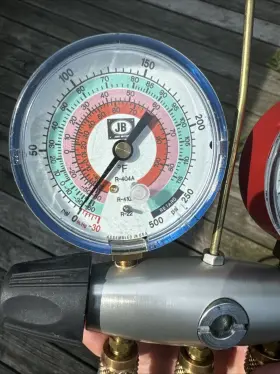 24078 Jb Industries Manifold Gauge 2-valve #3 24078 Jb Industries Manifold Gauge 2-valve #3