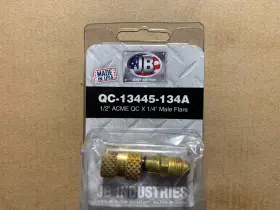 Jb Industries 684520134454 Qc-13445-134a Quick Coupler 1/4 In Mx1/2 Acme F Jb Industries 684520134454 Qc-13445-134a Quick Coupler 1/4 In Mx1/2 Acme F