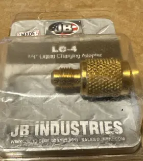 Jb Industries 684520333895 Lc-4 Liquid Charging Adapter 1/4 Inch #2