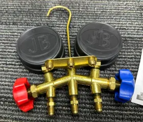 M2-22231 Jb Industries Manifold Gauge 2-valve With Kobra Hoses #3