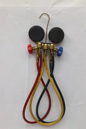 M2-5-410a-ss Jb Industries 2 Valve 3 Hose Manifold Gauge R-404a R-410a R-22 #3