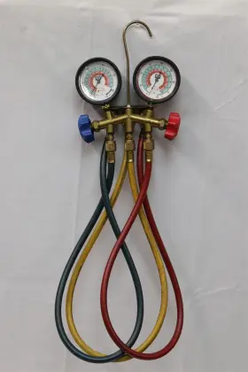 M2-5-410a-ss Jb Industries 2 Valve 3 Hose Manifold Gauge R-404a R-410a R-22
