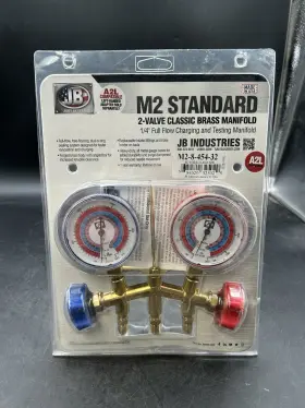 M2-8-454-32 Jb Industries Manifold 2-1/2 R32 R454b R410a A2l Compatible