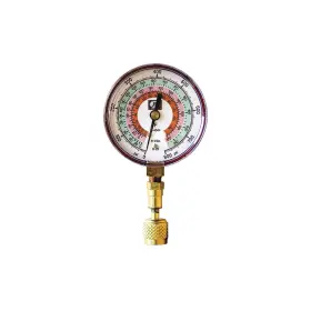 Qc-g825 Jb Industries High Side Gauge 3 1/8 In Dia Red 48zj78