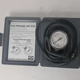28435-01-06 Jb Sales Manometer With Case. Gas Pressure Test Kit 0-35 Wc. 2 Scales Natural And Propane