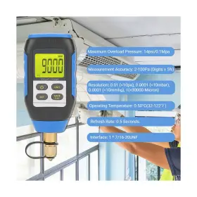 Jectsep85xdtefh2 Jectse Digital Vacuum Gauge Kit 2-100pa High Handheld Meter Tester With Buzz #3 Jectsep85xdtefh2 Jectse Digital Vacuum Gauge Kit 2-100pa High Handheld Meter Tester With Buzz #3