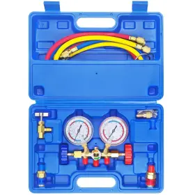 Jifetor 690770904174 3 Way Ac Manifold Gauge Set Hvac Diagnostic Refrigerant Charging Tool For Au Jifetor 690770904174 3 Way Ac Manifold Gauge Set Hvac Diagnostic Refrigerant Charging Tool For Au