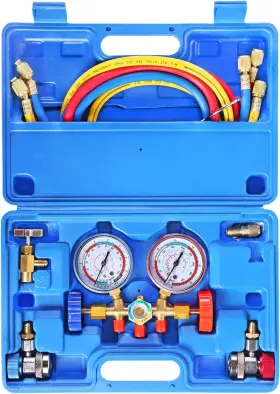 Jt009s1 Jifetor Manometros Colector Bomba Vacio Hvac Refrigeracion Ac Herramienta Diagnostico Jt009s1 Jifetor Manometros Colector Bomba Vacio Hvac Refrigeracion Ac Herramienta Diagnostico