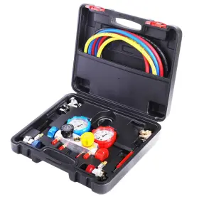 Jt009s2 Jifetor 4 Way Ac Manifold Gauge Set Hvac Diagnostic Refrigerant Charging Tool