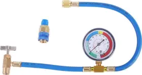 Jt014s2 Jifetor Ac Charge Hose With Gauge For R134a Car Hvac Refrigerant Recharge Kit Auto Air