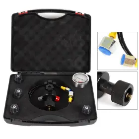Joowing 756804346454 Hydraulic Accumulator Nitrogen Charging Filling Kit Gas Valve Test Set #3