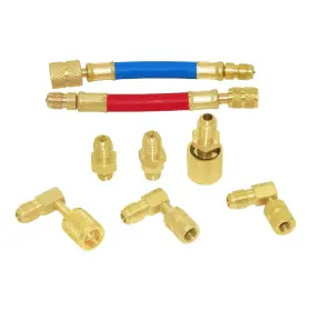 Joywayus 653445306888 8pcs Universal R134a R12 A/c Car Air Condition Refrigeration Connect #2