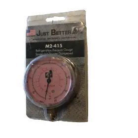 M2-415 Just Better Gauge Refrigeration Surge And Pointer Dampened J/b C M2-415 Just Better Gauge Refrigeration Surge And Pointer Dampened J/b C
