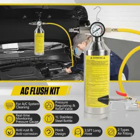 Kaisal 728990658086 Ac Flush Kit Pressure Regulating&relief Valve Cleaner Real-time Monitoring #2 Kaisal 728990658086 Ac Flush Kit Pressure Regulating&relief Valve Cleaner Real-time Monitoring #2