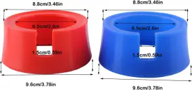 49190-boots Ketofa 313039935909 Hvac Gauge Boots 49190 Cover For Yellow Jacket Jb 3-1/8 Inch Gauges #3