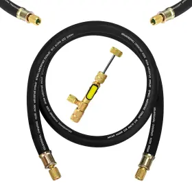 20672 Klenzmate 2026 Upgraded 1/2 Inch Hvac Vacuum Hose Evacuation Kit 6 Feet 3/8 To Fitt 20672 Klenzmate 2026 Upgraded 1/2 Inch Hvac Vacuum Hose Evacuation Kit 6 Feet 3/8 To Fitt