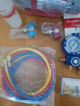 Ta350f Kozyvacu Automotive Hvac Pump And Manifold Gauge Set Nib #3 Ta350f Kozyvacu Automotive Hvac Pump And Manifold Gauge Set Nib #3