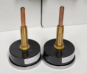 Ra0079000 Laars New Lot Of 2 Temperature Pressure Gauge 70-320f/0-230psi #3