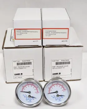 Ra0079000 Laars New Lot Of 2 Temperature Pressure Gauge 70-320f/0-230psi