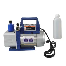 Law207102 Labwork Single Stage Rotary Vane Air Vacuum Pump With Oil Bottle 1/3 Hp 4.5 Cfm 110v Law207102 Labwork Single Stage Rotary Vane Air Vacuum Pump With Oil Bottle 1/3 Hp 4.5 Cfm 110v