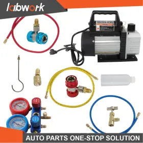 Tl34516q Labwork Air Vacuum Pump Hvac Ac Manifold Gauge Set Combo 3 Cfm And R134a Kit Tl34516q Labwork Air Vacuum Pump Hvac Ac Manifold Gauge Set Combo 3 Cfm And R134a Kit
