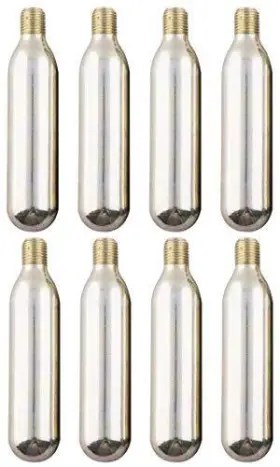 Leak Saver 604296227785 - Shot Refrigerant Grade Co2 Refill Cartridges 8 Pack Refil Leak Saver 604296227785 - Shot Refrigerant Grade Co2 Refill Cartridges 8 Pack Refil