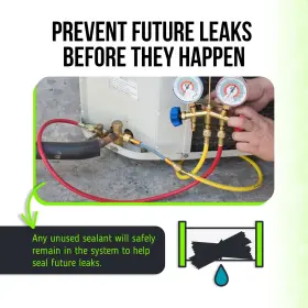Leak Saver 604296227822 Direct Inject Ac Sealer Small System Stop For Most #3 Leak Saver 604296227822 Direct Inject Ac Sealer Small System Stop For Most #3