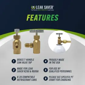 Leak Saver 604296228508 K28 Icor Style 7/16 Inch Female To 1/4 Male Brass Can Tap Adapter For Use Upri #3