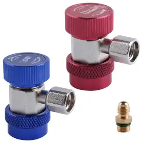 18gd1828-fba Leontool Adjustable R134a Quick Coupler Adapters Adapter Fittings High-low Quic