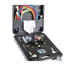 Gauges-r13433 Lichamp Ac Gauges A/c Manifold Gauge Set For R134a R22 R12 R502 80 Value Gauges-r13433 Lichamp Ac Gauges A/c Manifold Gauge Set For R134a R22 R12 R502 80 Value