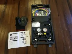 Lcmgs134 Lichamp Hvac Gauges With Hoses Ac Manifold Gauge Set R410a R134a R22 R404a New #3 Lcmgs134 Lichamp Hvac Gauges With Hoses Ac Manifold Gauge Set R410a R134a R22 R404a New #3