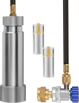 Lichamp Odi-a00100 Refrigerant Ac Dye Injector Kit With Oil Checkers