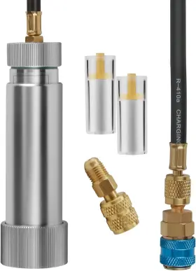 Odib01 Lichamp Ac Oil Injector R134a R410a Hvac A/c Dye Kit With Coupler And Checkers Odib01 Lichamp Ac Oil Injector R134a R410a Hvac A/c Dye Kit With Coupler And Checkers