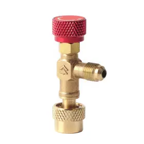 Liebewhm2ediup9qs Liebewh Refrigerant Charging Valve 1/4-5/16in Brass Control For Air Conditioner