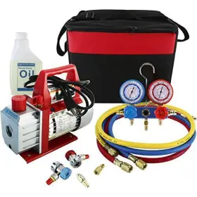 Sh-0352 Long Time Trading 110v 3cfm 1/4hp Single Stage Rotary Vane Air Vacuum Pump Hvac A/c #2