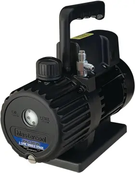 90062-bl Mastercool Black 3 Cfm Single Stage Vacuum Pump Thermally Protected